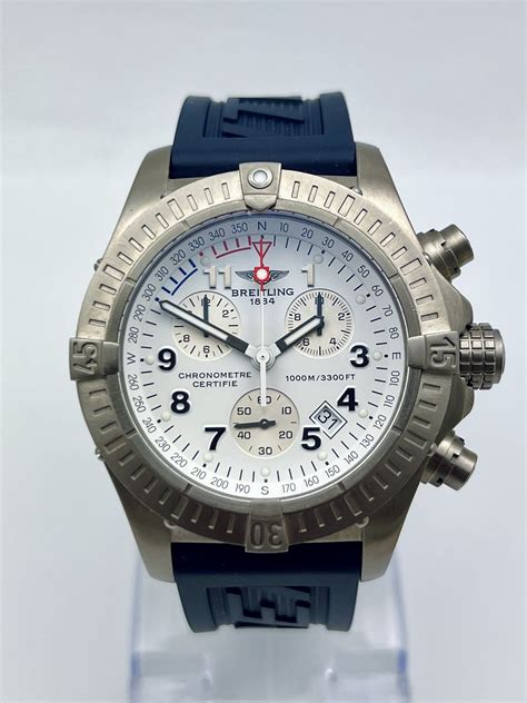 breitling avenger m1 titan yacht timer chronograph|breitling m1 chronograph.